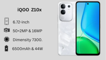 iQOO Z10X: নতুন ডিজাইন ও শক্তিশালী ফিচারের এক চমৎকার সংযোজন