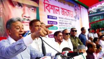 নির্বাচন বিরোধীদের ৭ নভেম্বরের চেতনায় পরাজিত করতে হবে : আমীর খসরু