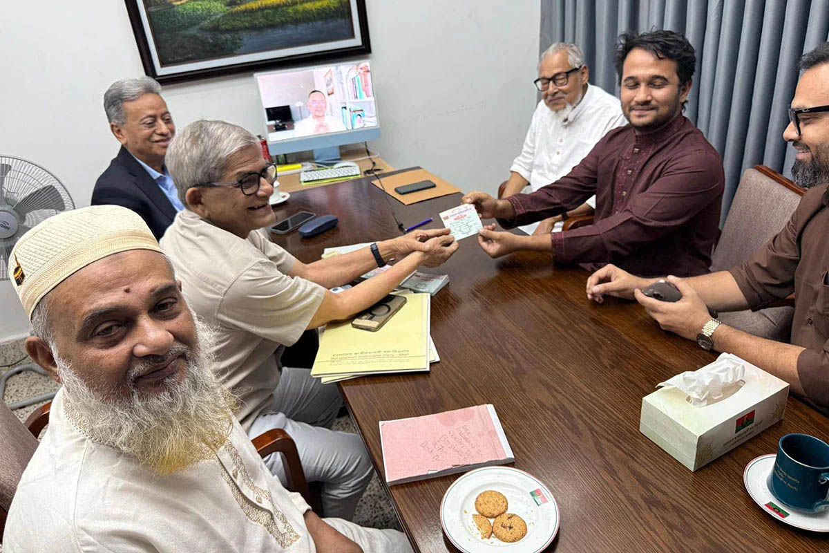 বিএনপিতে যোগ দিলেন শহীদ মীর মুগ্ধের ভাই স্নিগ্ধ