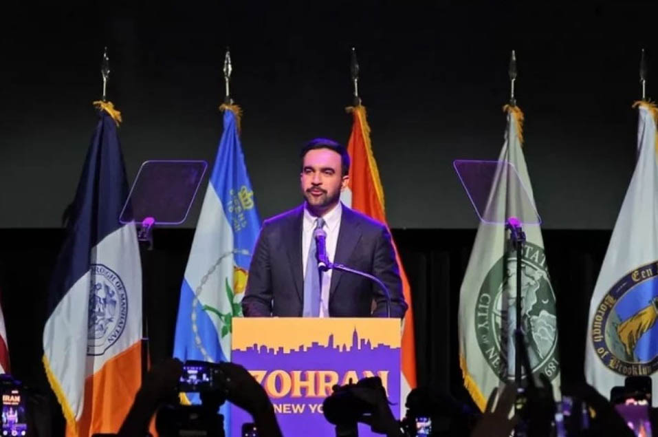 নিউইয়র্ক সিটির ইতিহাসে প্রথম মুসলিম মেয়র হলেন জোহরানা মামদানি