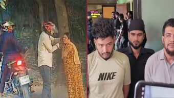 পি স্ত ল ঠেকিয়ে গৃহবধূর কানের দুল ছি ন তা ই: সেই দুই ছি ন তা ই কা রী গ্রে প্তা র