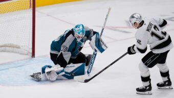 Kings’ long trip ends with a shootout loss to Sharks