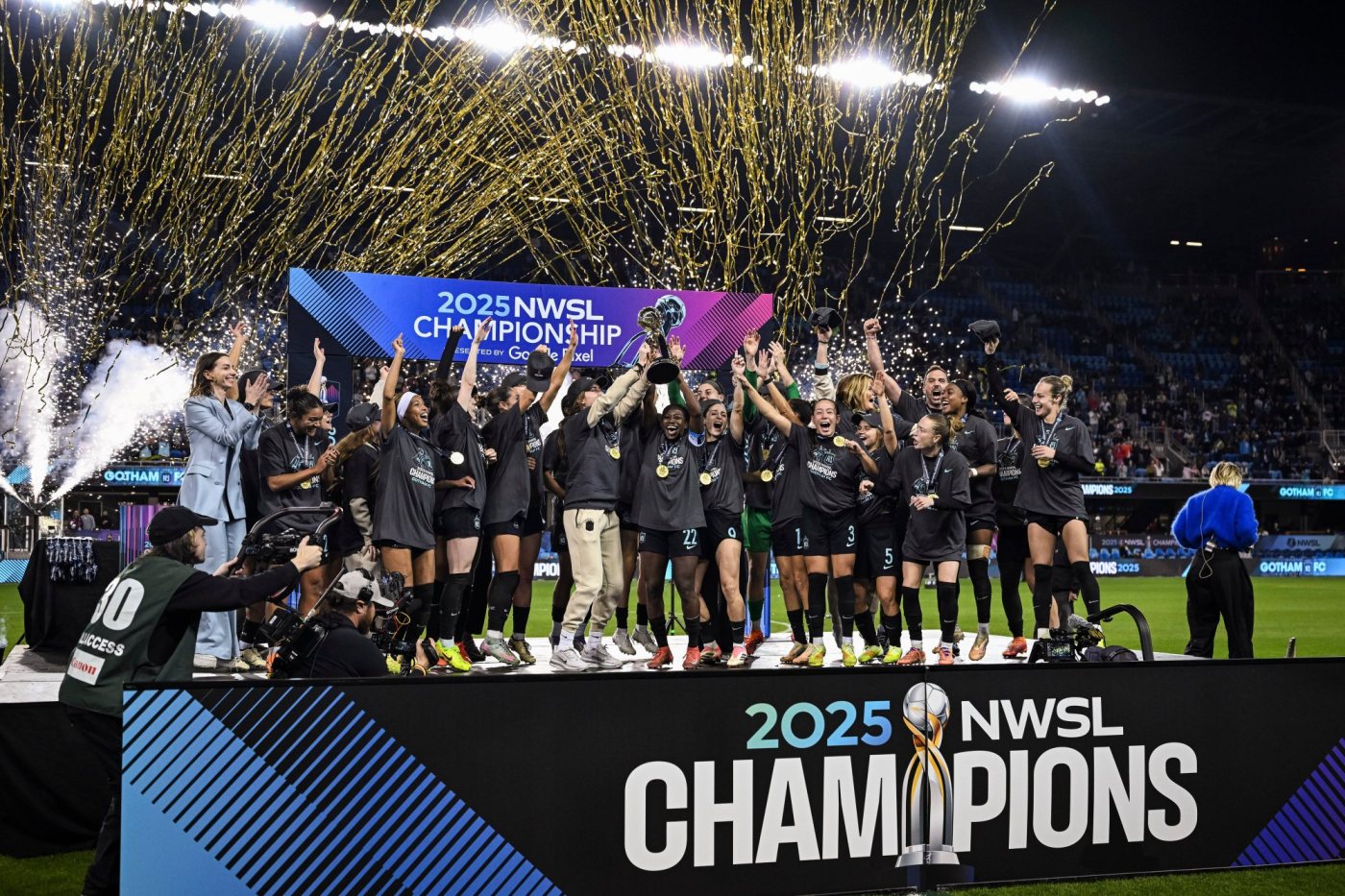Rose Lavelle’s goal leads Gotham over Spirit for NWSL championship