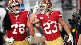 Christian McCaffrey’s big night leads 49ers past Panthers