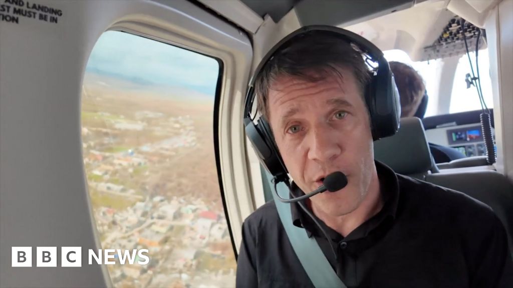 Hurricane Melissa: Aerial view of ‘ground zero’ destruction