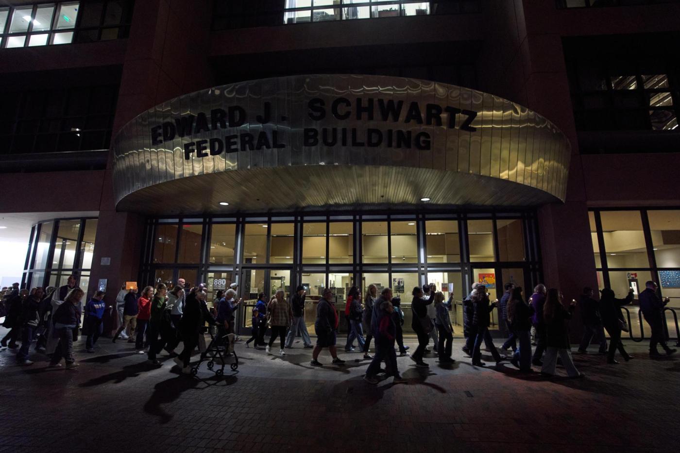 Lawsuit challenges arrests of people showing up to ICE check-ins in San Diego