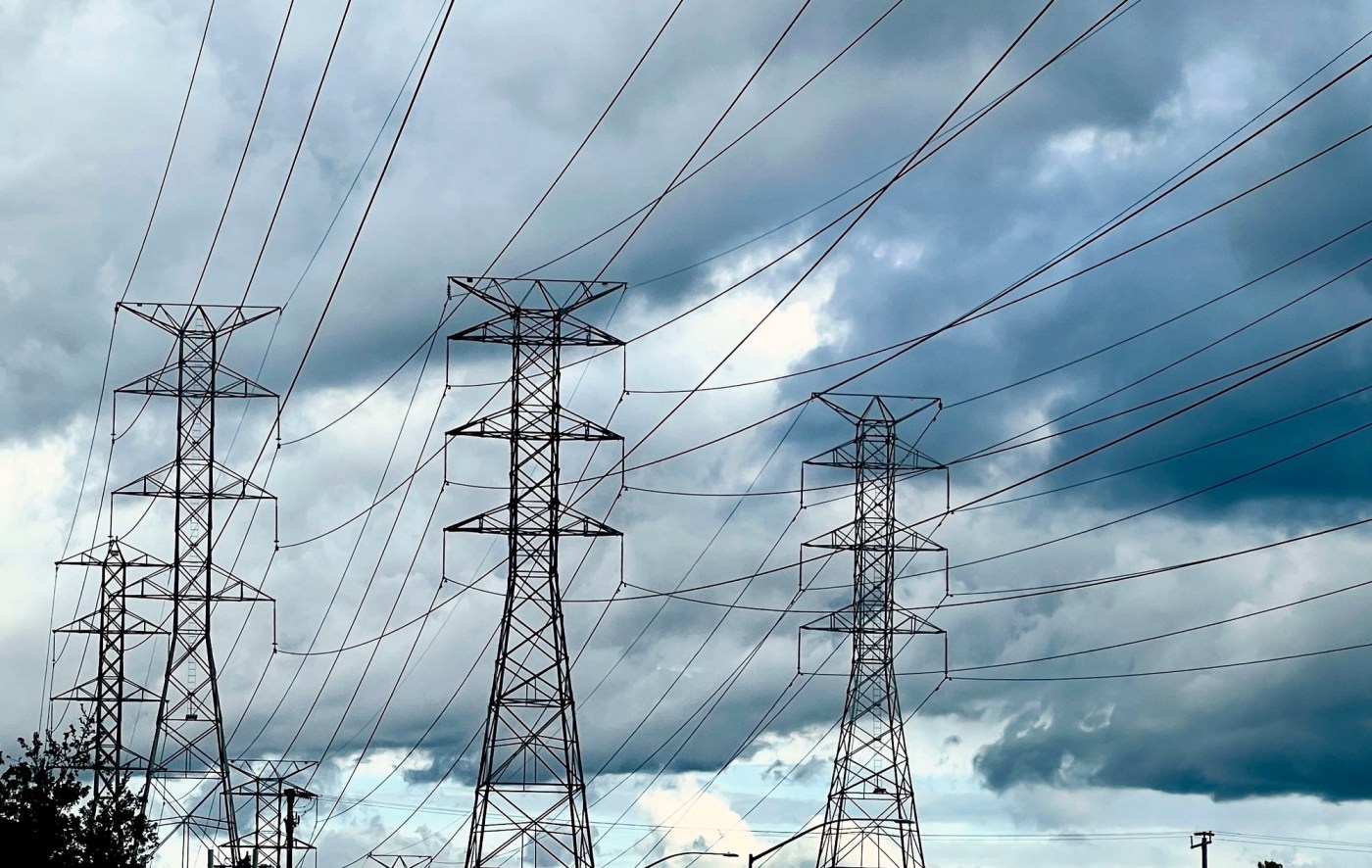 Cloudy and beautiful skies over Granada Hills