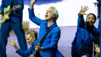 David Byrne gives LA a fiery night of Talking Heads and solo music