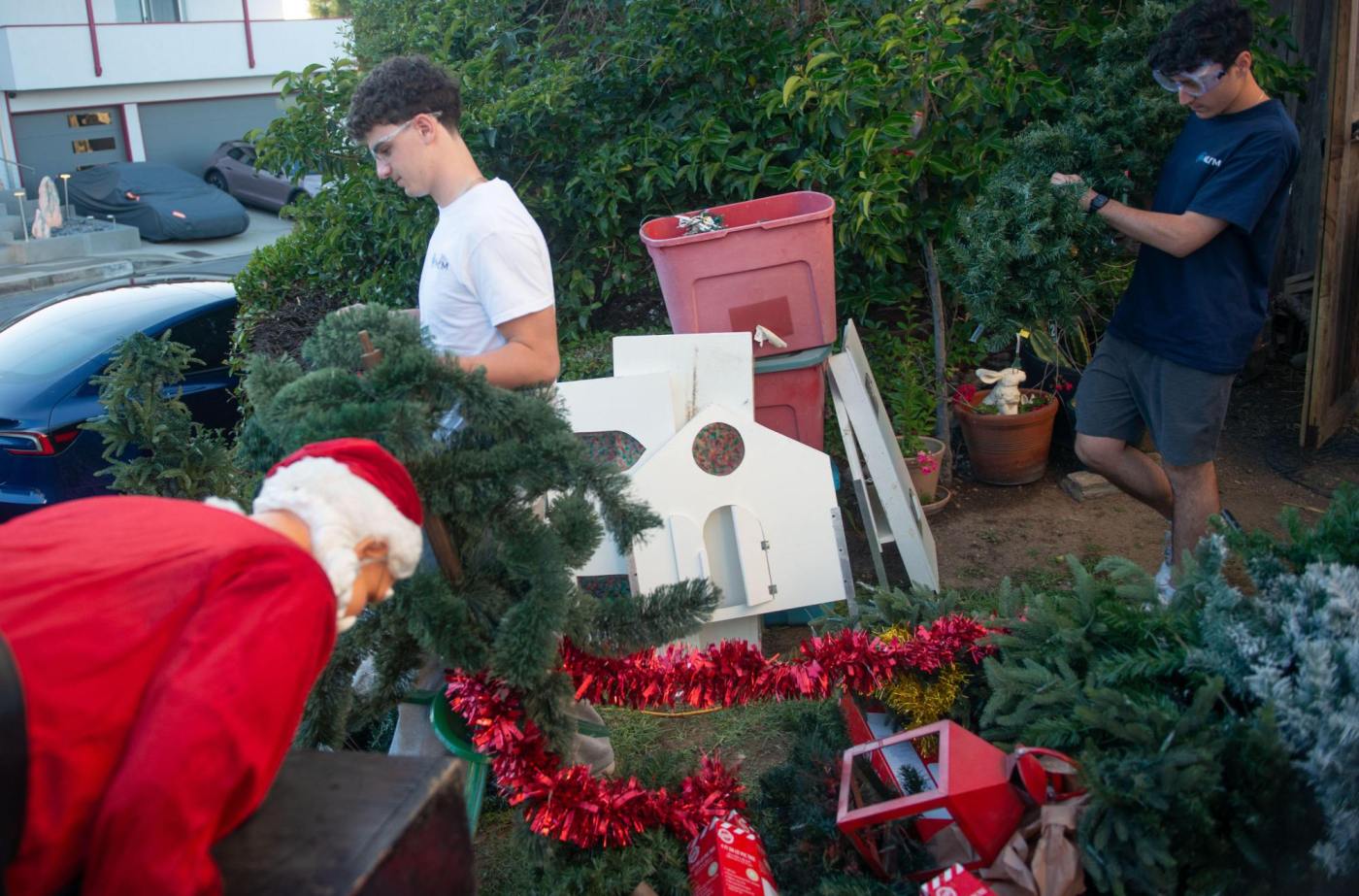 One woman’s Christmas magic, and three teens’ hard work, saves abandoned cats
