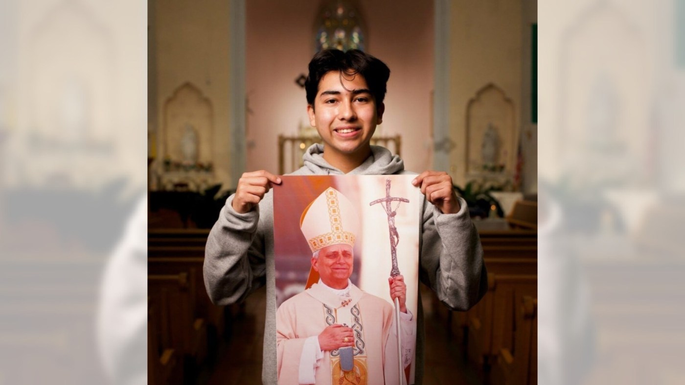 Downey High School student to ask Pope Leo XIV questions during historic digital encounter