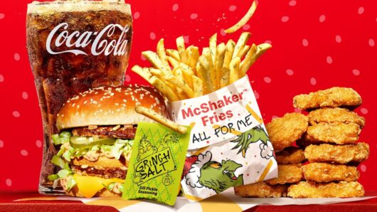 McDonald’s Grinch Meal will go on sale Dec. 2