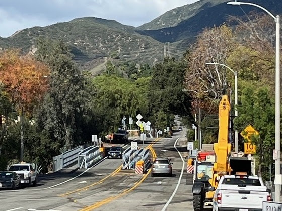 Lincoln Avenue Bridge in Altadena reopens