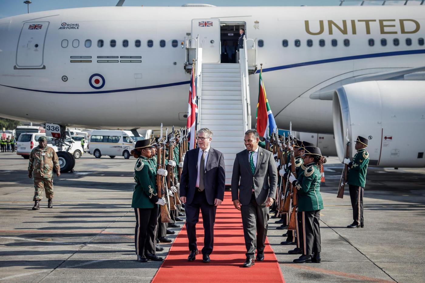 Leaders arrive for a first African G20 summit overshadowed by a rift between the host and the US